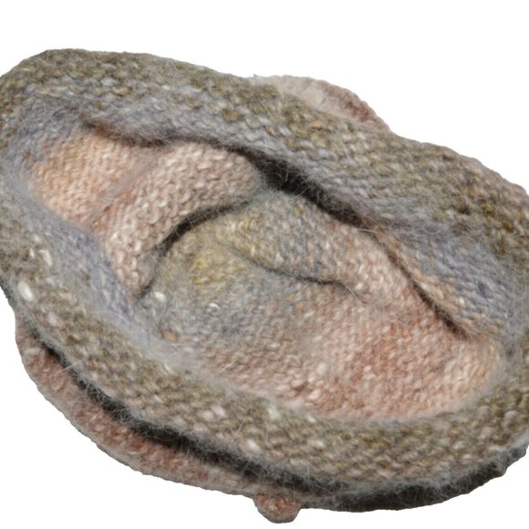 2 HAND MADE KNIT WOMENS ONE SIZE BEANIE HAT - Picture 3 of 6